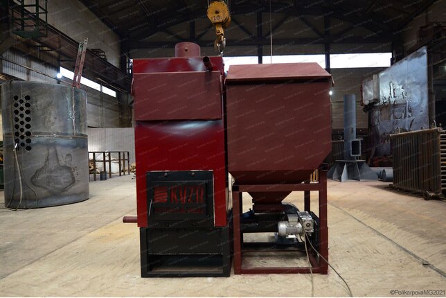 Котел угольный 0.25 МВт с автоматической подачей