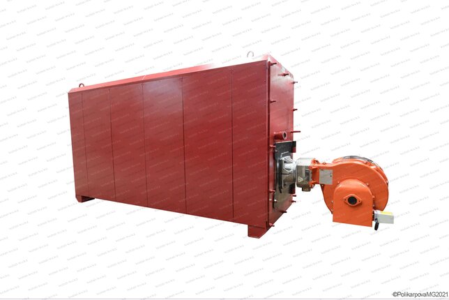 Газовый котел 0.8 МВт промышленный