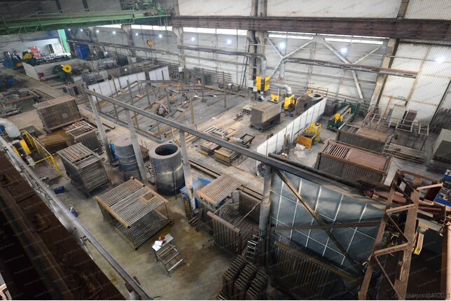 Газовый котел 150 кВт производство