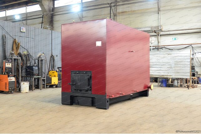 Котел КВр-1.16 К с золоуловителем