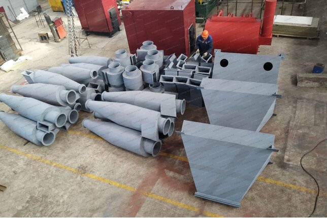 Производство промышленных циклонов ЦН 11 600 2СП