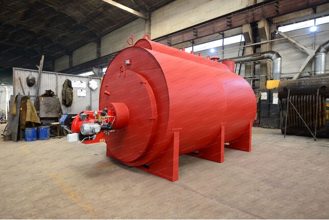 Парогенератор промышленный на газу 1200 кг с температурой 115 С